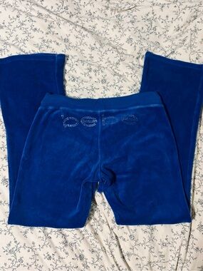 RARE 2000s Bebe Velour Flared Pants